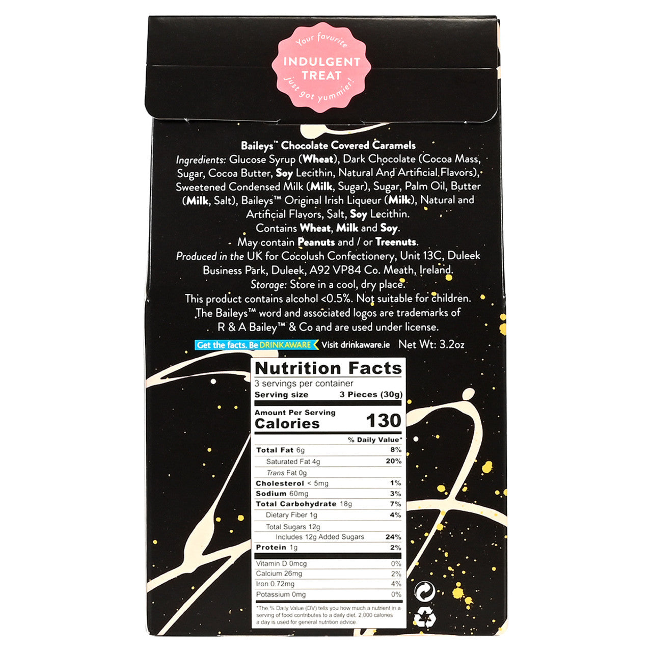 Bailey's Chocolate Caramels A-Frame Carton - 3.17oz (90g) - Image 2