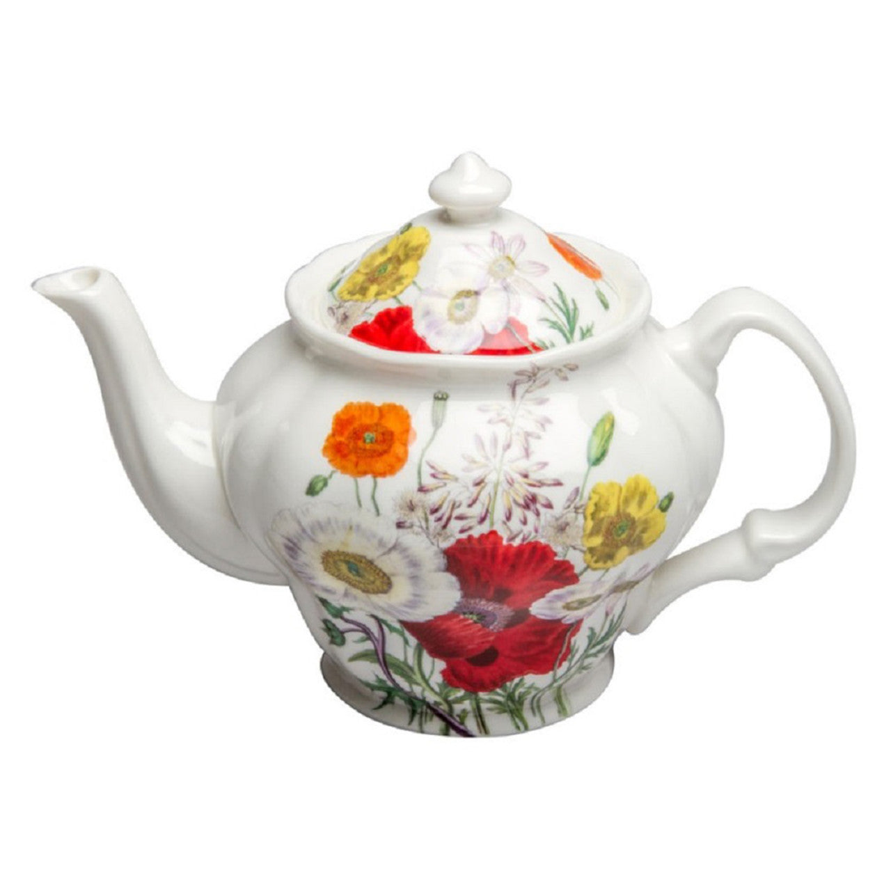 Poppy Field Bone China - 5 Cup Teapot