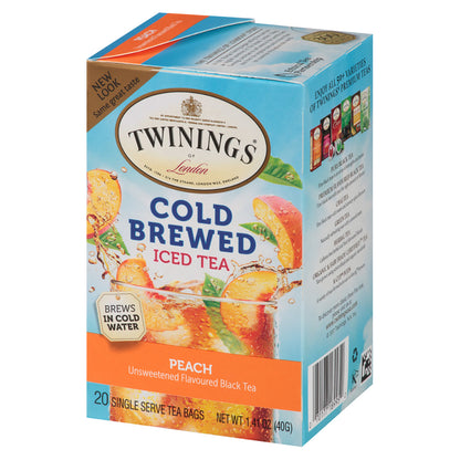 Twinings' Cold Brewed Iced Tea Peach - 20 count - Image 8