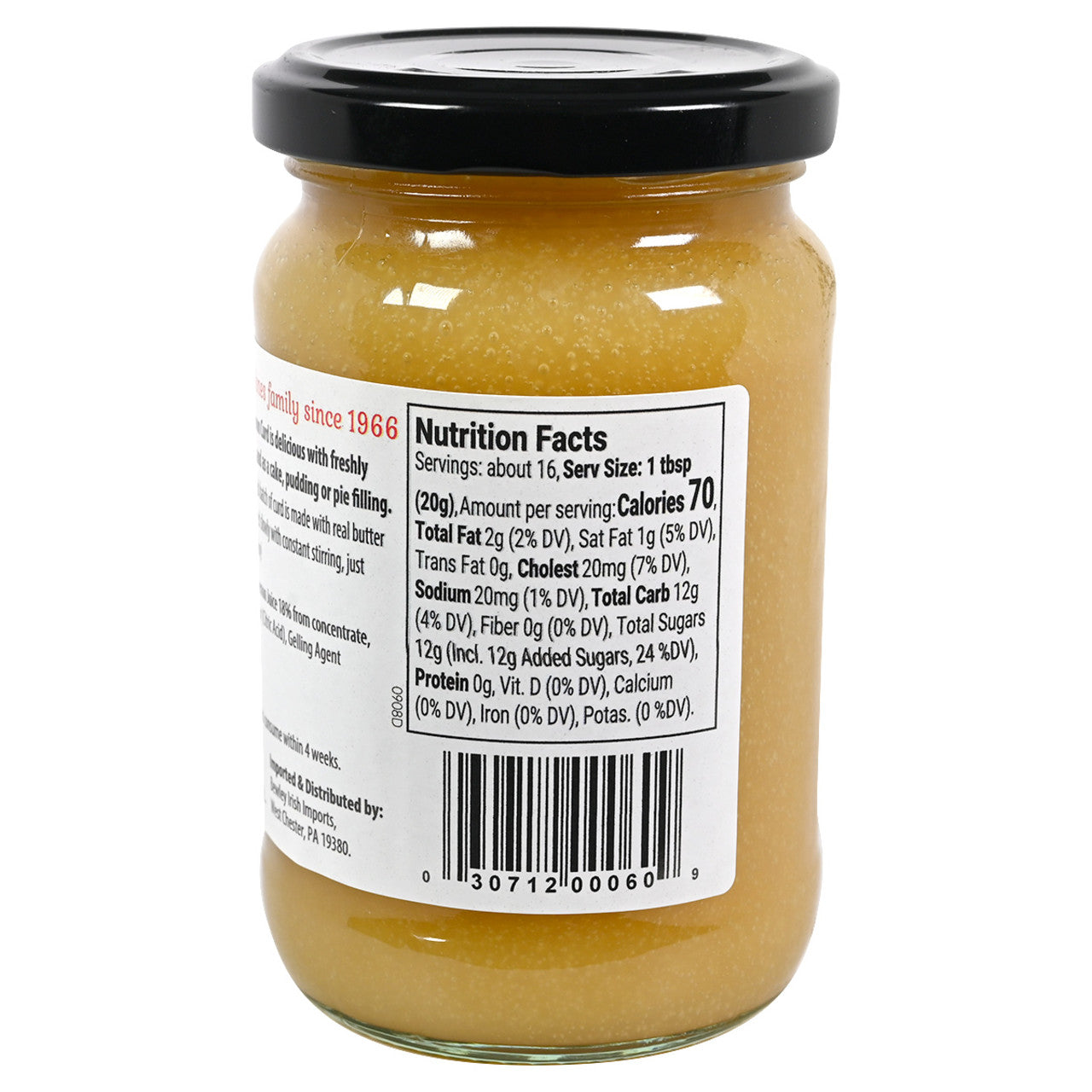 Welsh Lady's Lemon Curd - 11oz (311g) - Image 2