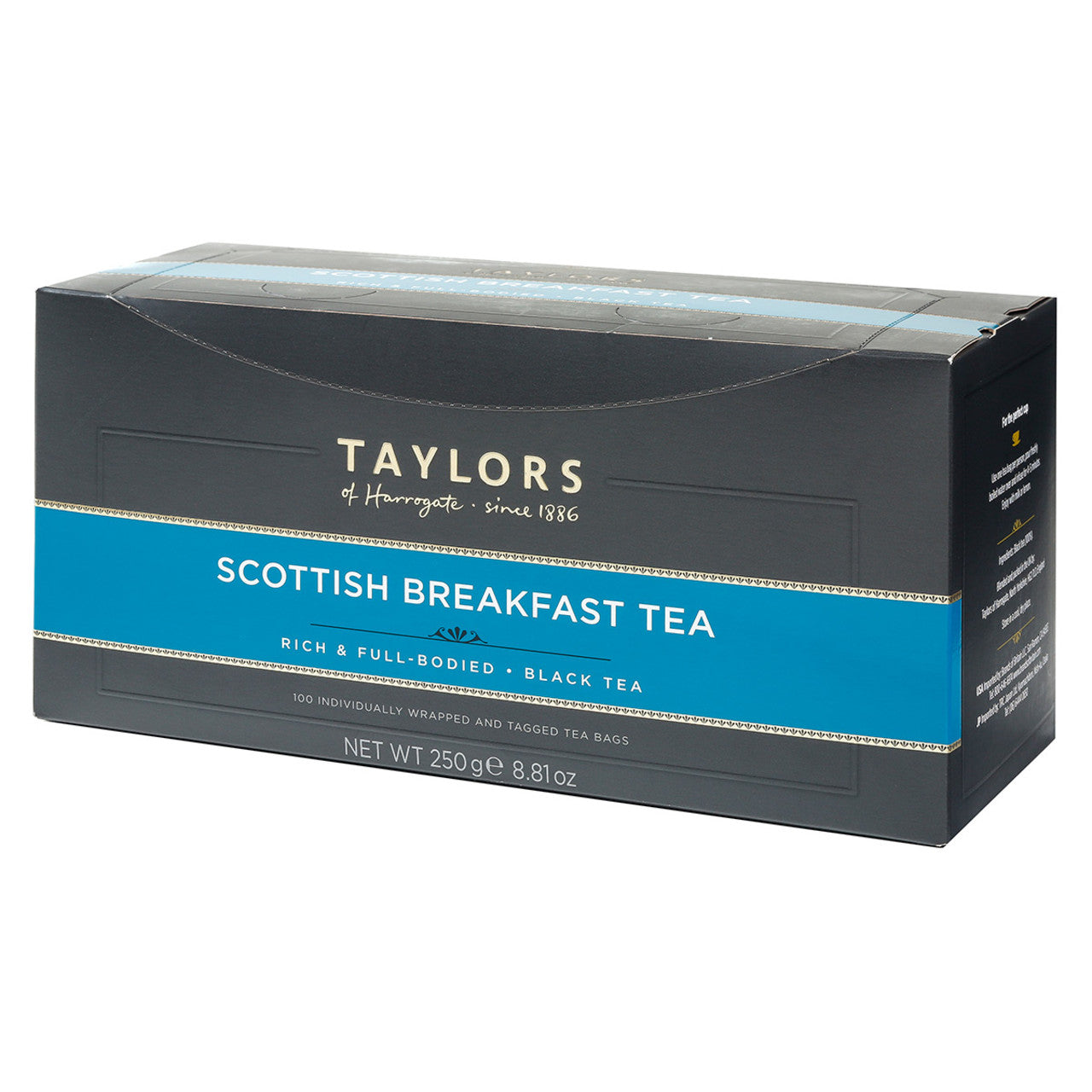 Taylors of Harrogate Scottish Breakfast - String & Tag 100 count - Image 1