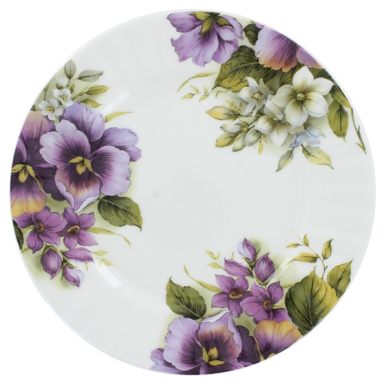 Purple Pansy Bone China Tea Set Bundle - Image 5