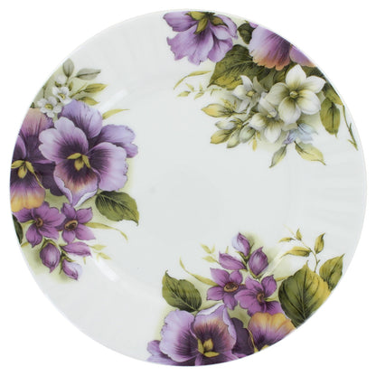 Purple Pansy Bone China Tea Set Bundle - Image 5