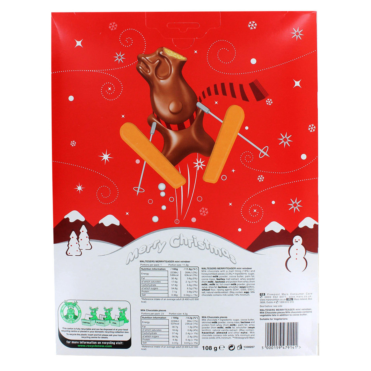 Mars Maltesers Advent Calendar - 3.66oz (104g)