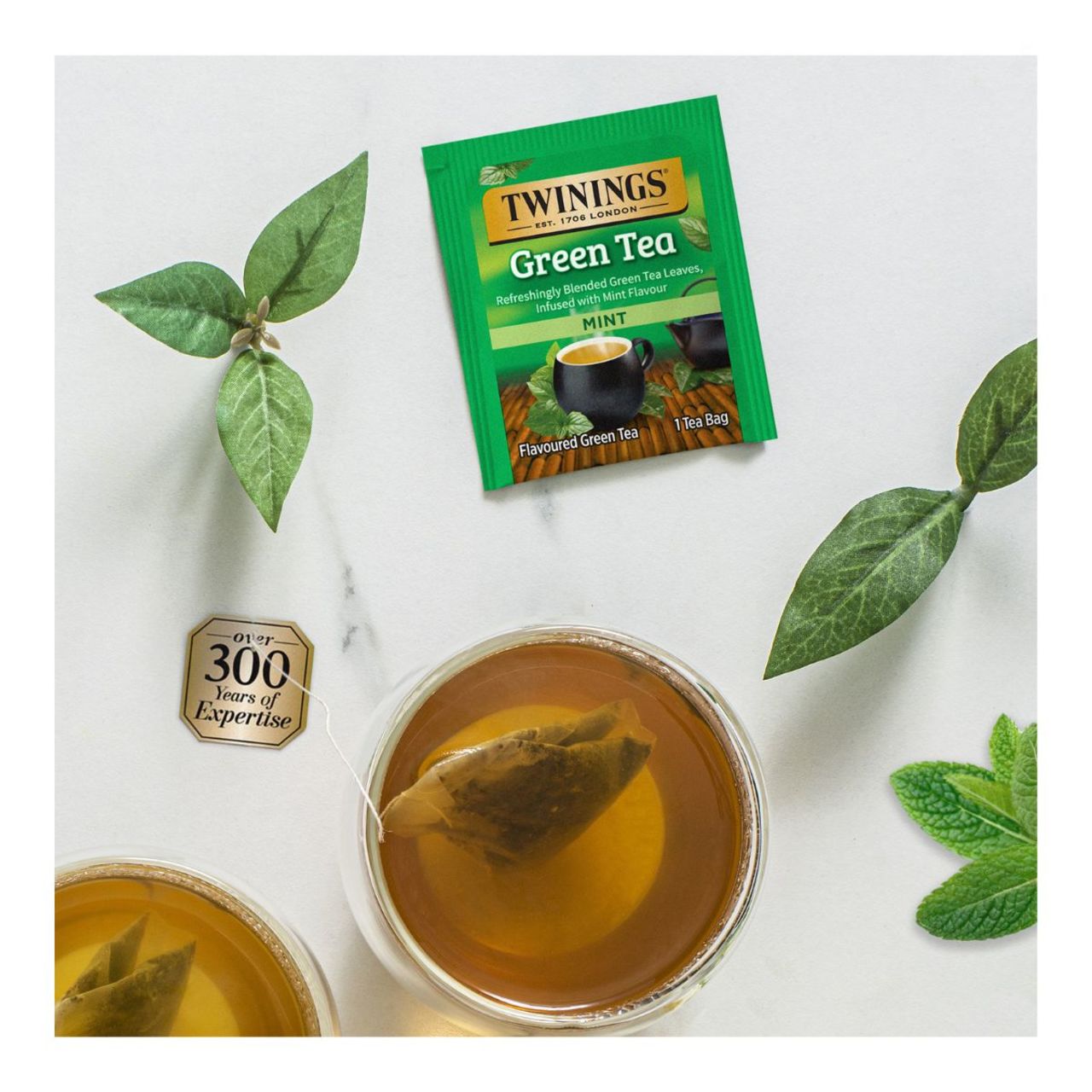 Twinings' Green Tea with Mint - 20 count - Image 3