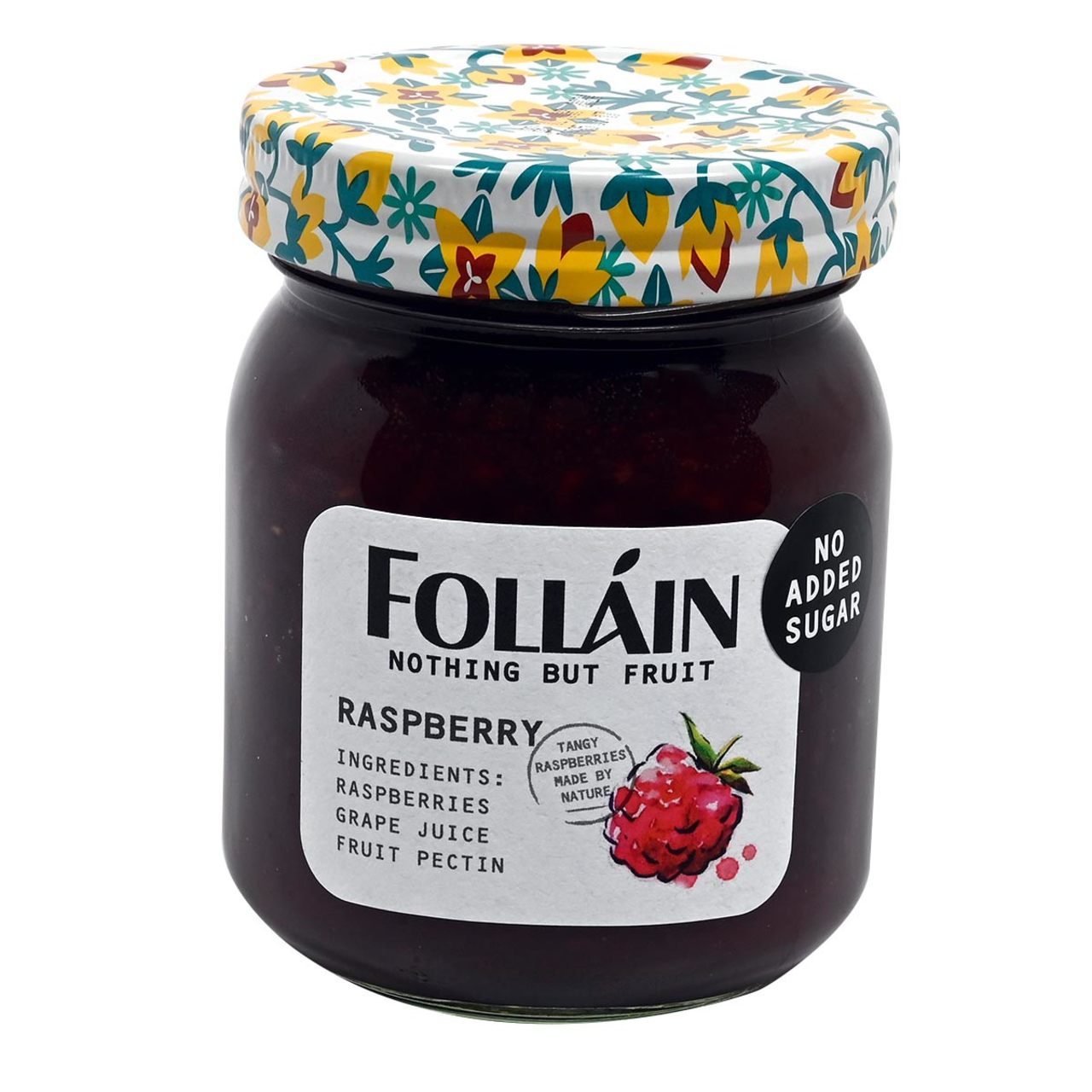 Follain Nothing But Fruit Raspberry Jam - 13oz (340g) - No Added Sugar
