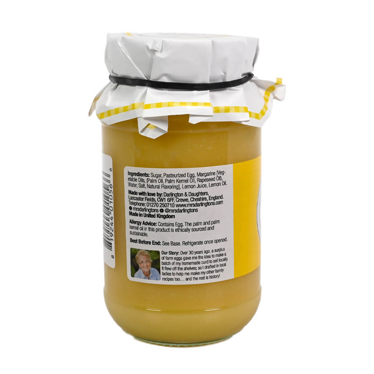 Mrs. Darlington's Lemon Curd - 12oz (340g)