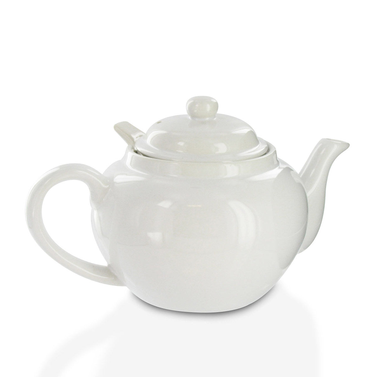 Amsterdam 2 Cup Infuser Teapot - White