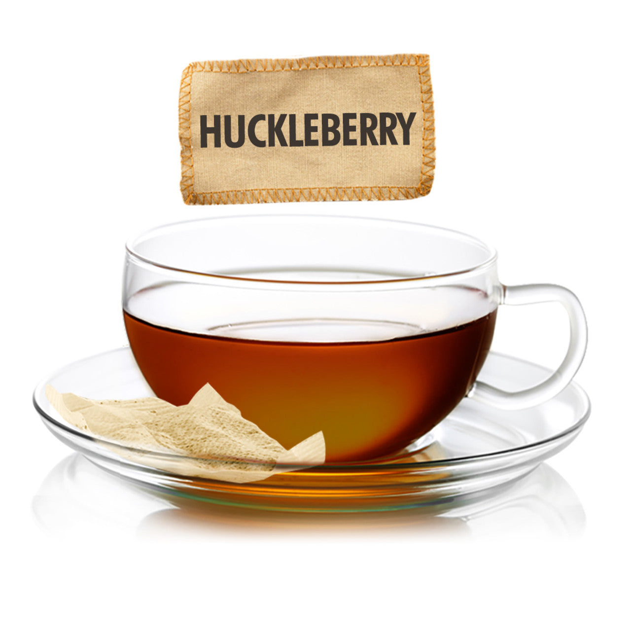 Huckleberry Flavored Black Tea - Sampler Size - 5 Tea Bags