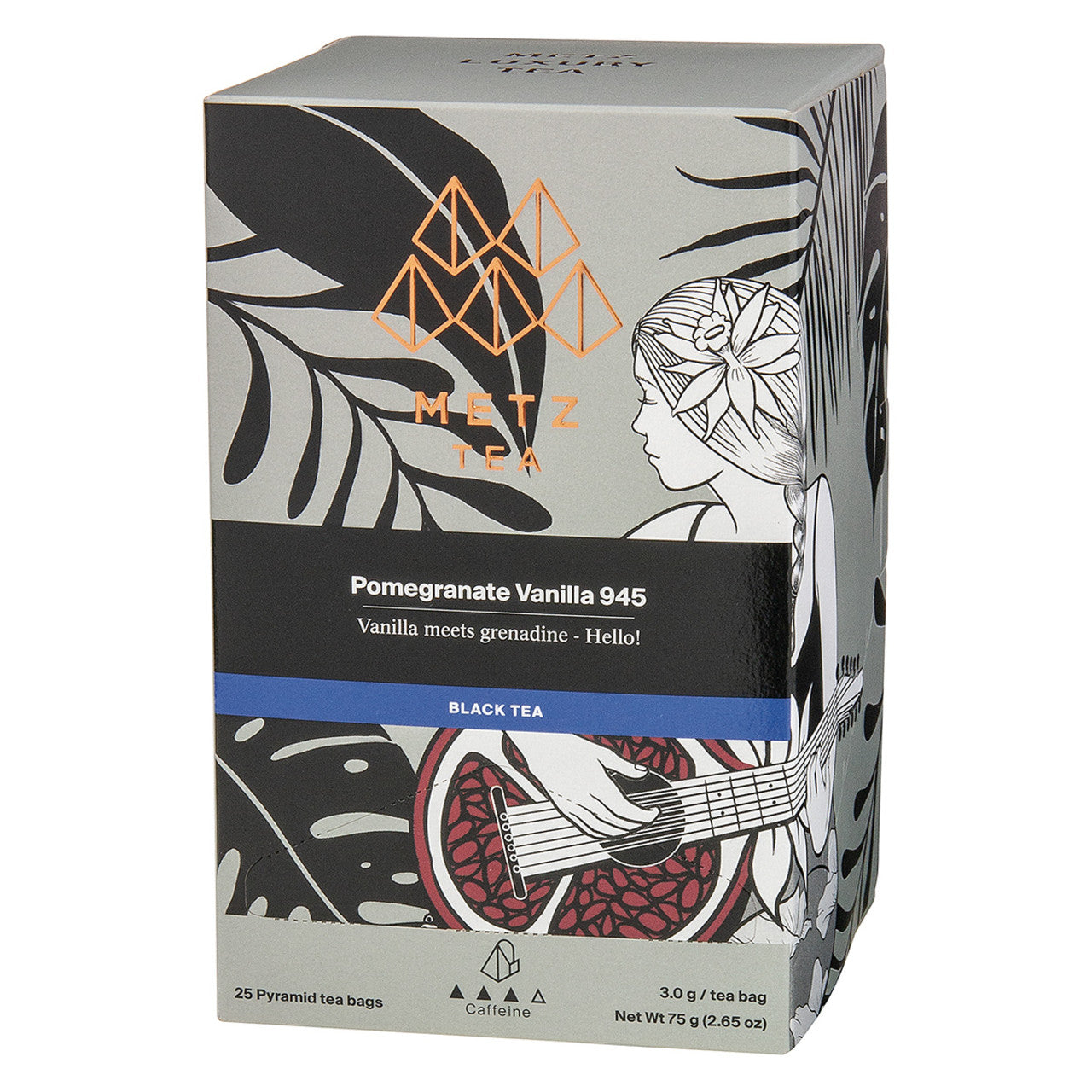 Metz Pomegranate Vanilla Tea - 25 count