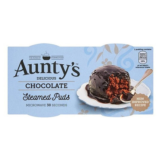 Aunty's Chocolate Fudge Pudding - 2 pack(190g) - Image 1