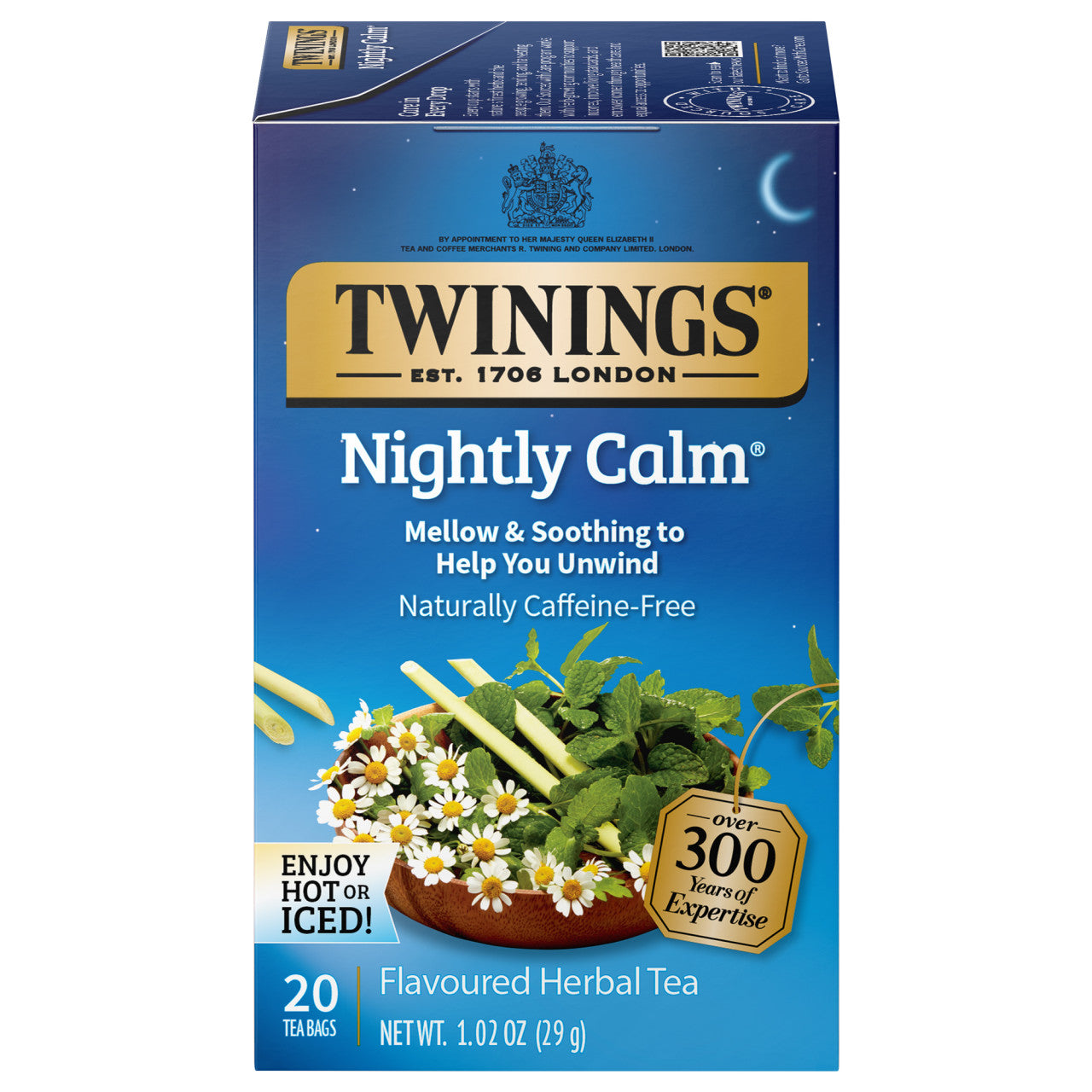 Twinings' Nightly Calm Herbal Tea - 20 count