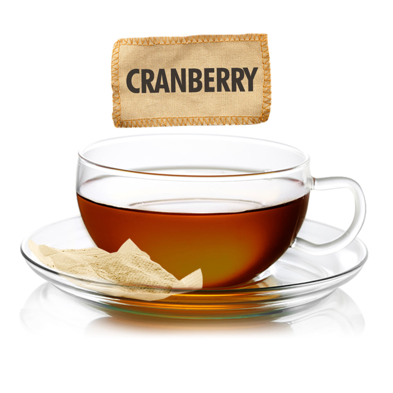 Cranberry Flavored Black Tea - Tea Bags