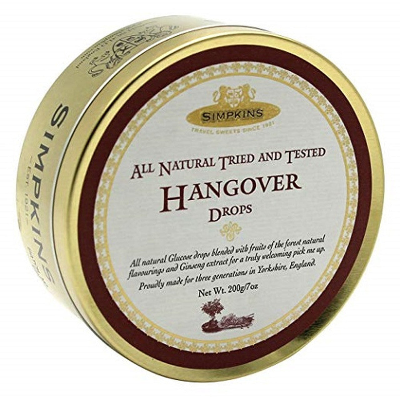 Simpkin's Travel Sweets - Hangover - 7oz. (200g)