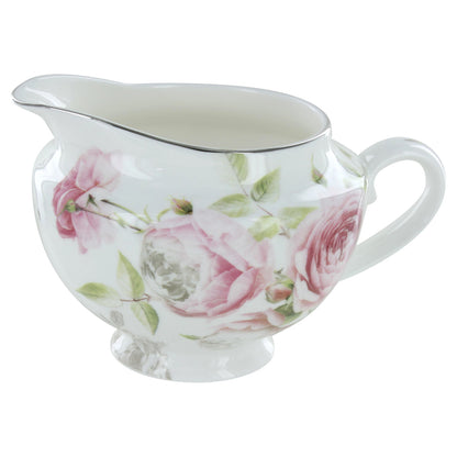 Beau Rose Bone China - Sugar and Creamer Set - Image 2