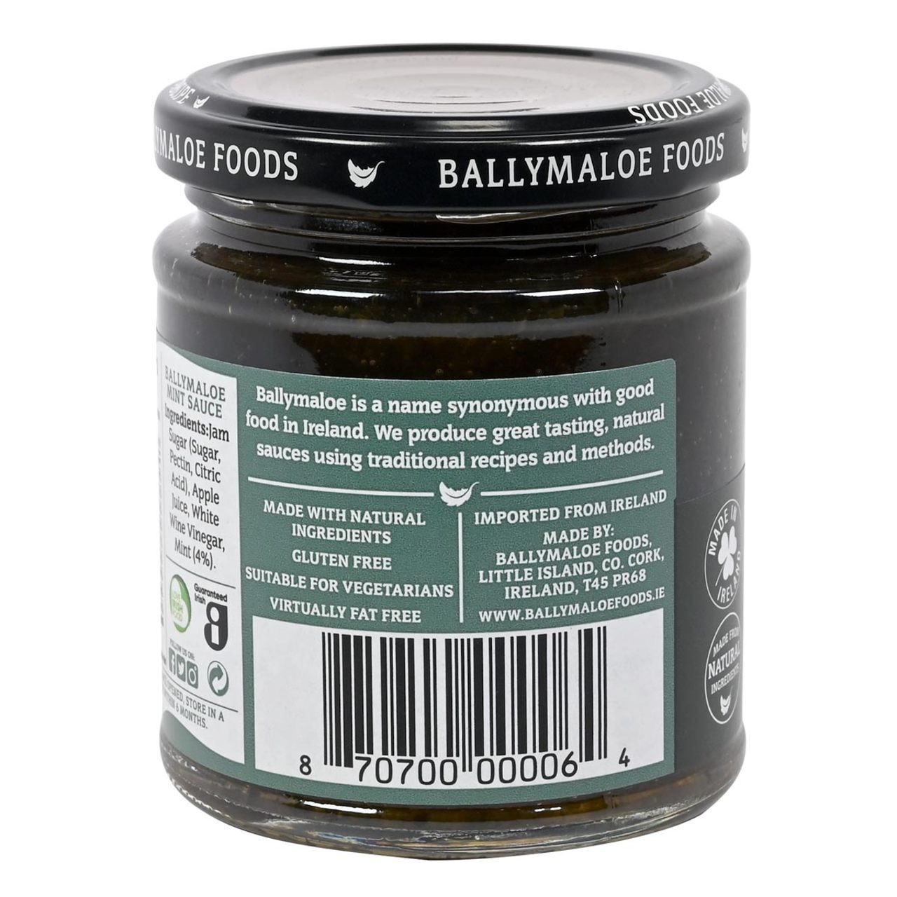 Ballymaloe Mint Sauce - 7.8oz (220g) - Image 3