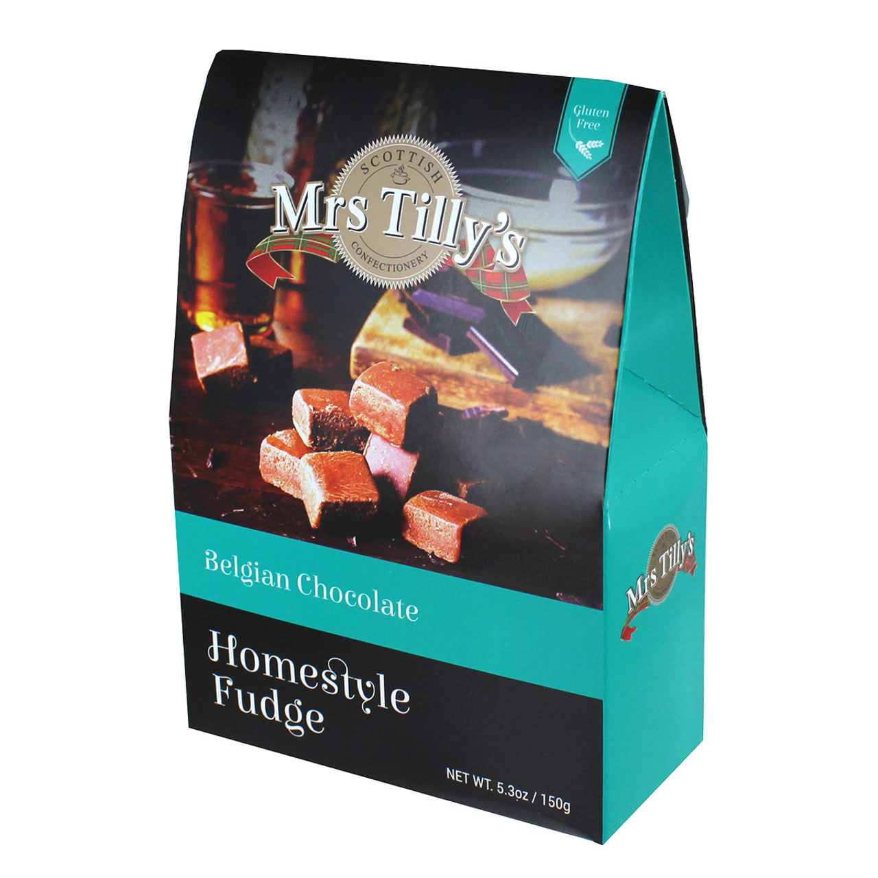 Mrs. Tilly's Belgian Chocolate Fudge - 5.29oz (150g) - Image 1