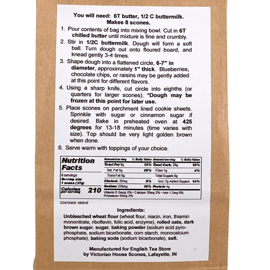 ETS Scone Mix - Oatmeal - 10.34oz (293g) - Image 2