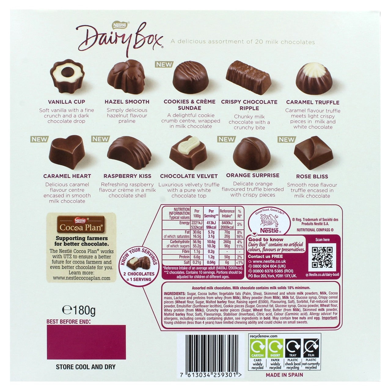 Nestle Dairy Box - 11.49oz (326g)