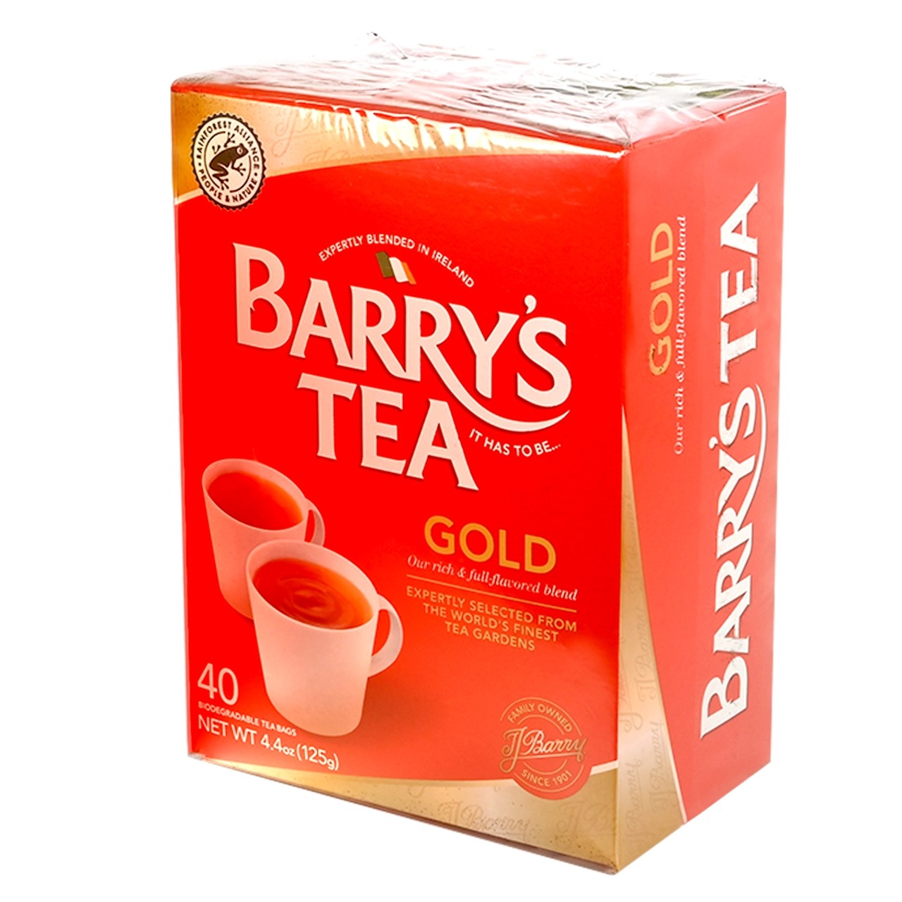 Barry's Tea Gold Blend Tea bags - 40 count - Image 1
