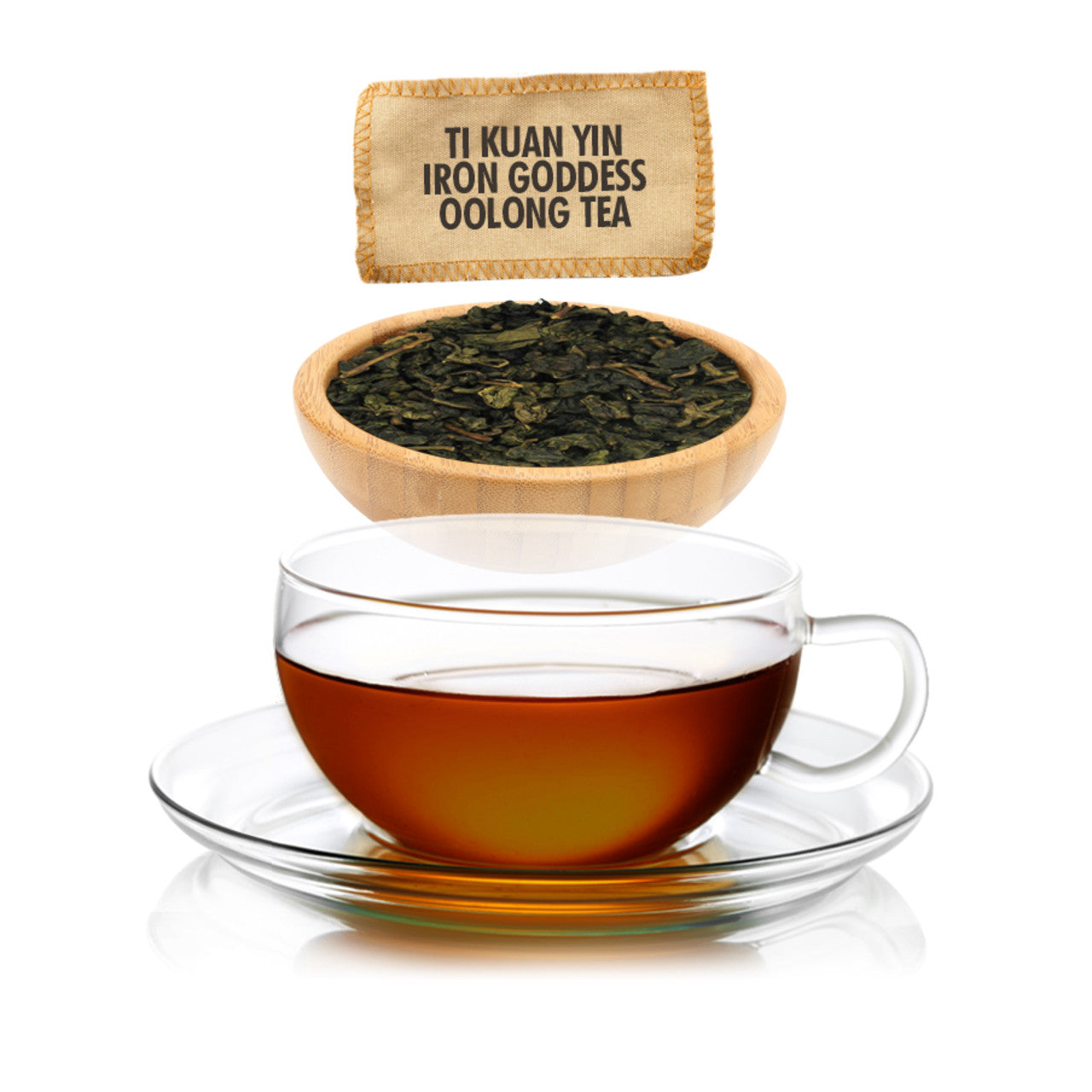 Ti Kuan Yin Iron Goddess Oolong Tea - Loose Leaf - Sampler Size - 1oz