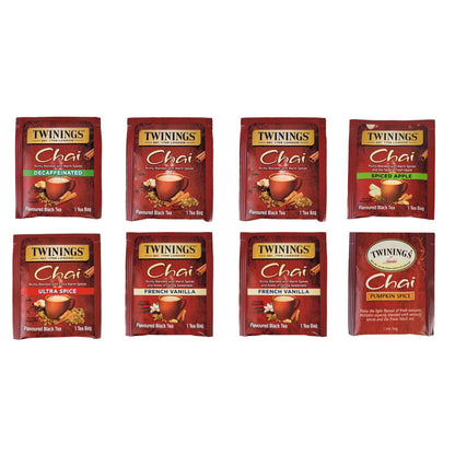 Tea Chests with Tea - Twinings' Chai Selections