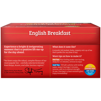 Twinings English Breakfast - 50 count