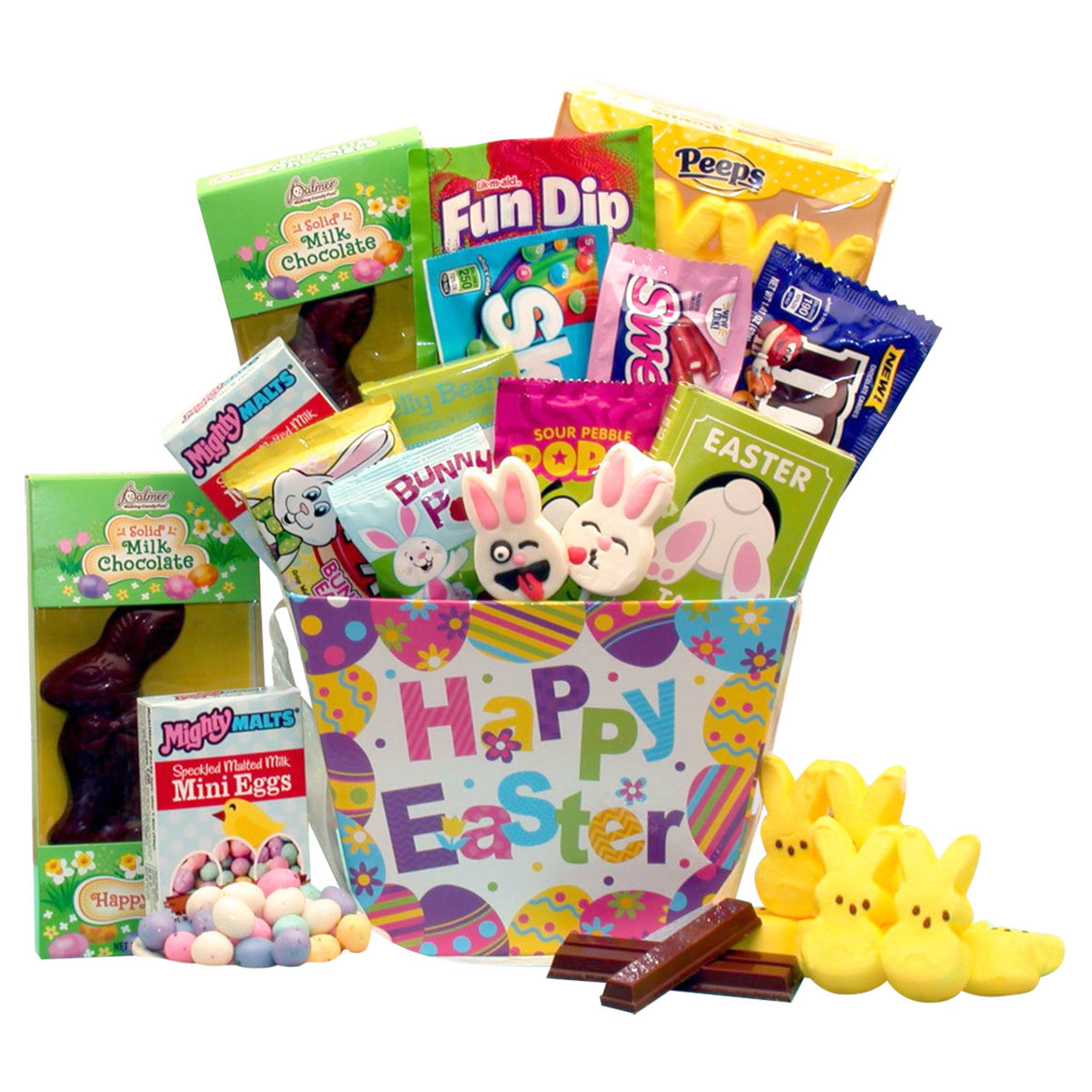 Hoppy Bunny Treats Easter Gift Basket