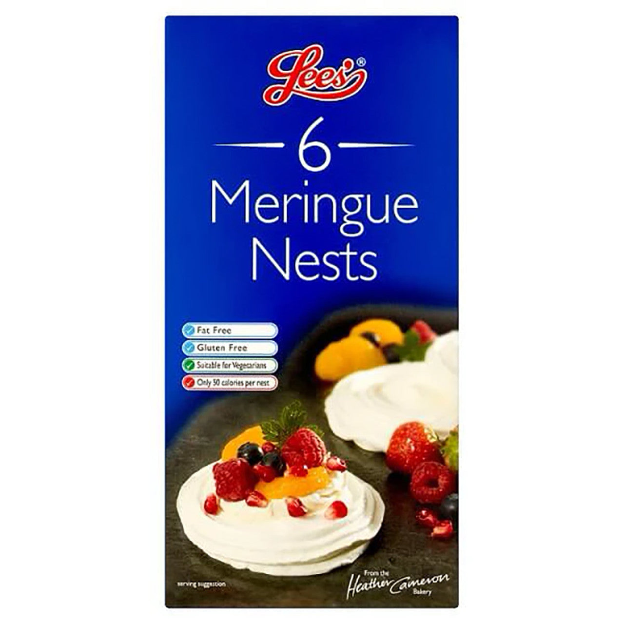 Lees of Scotland Meringue Nests - 6 count