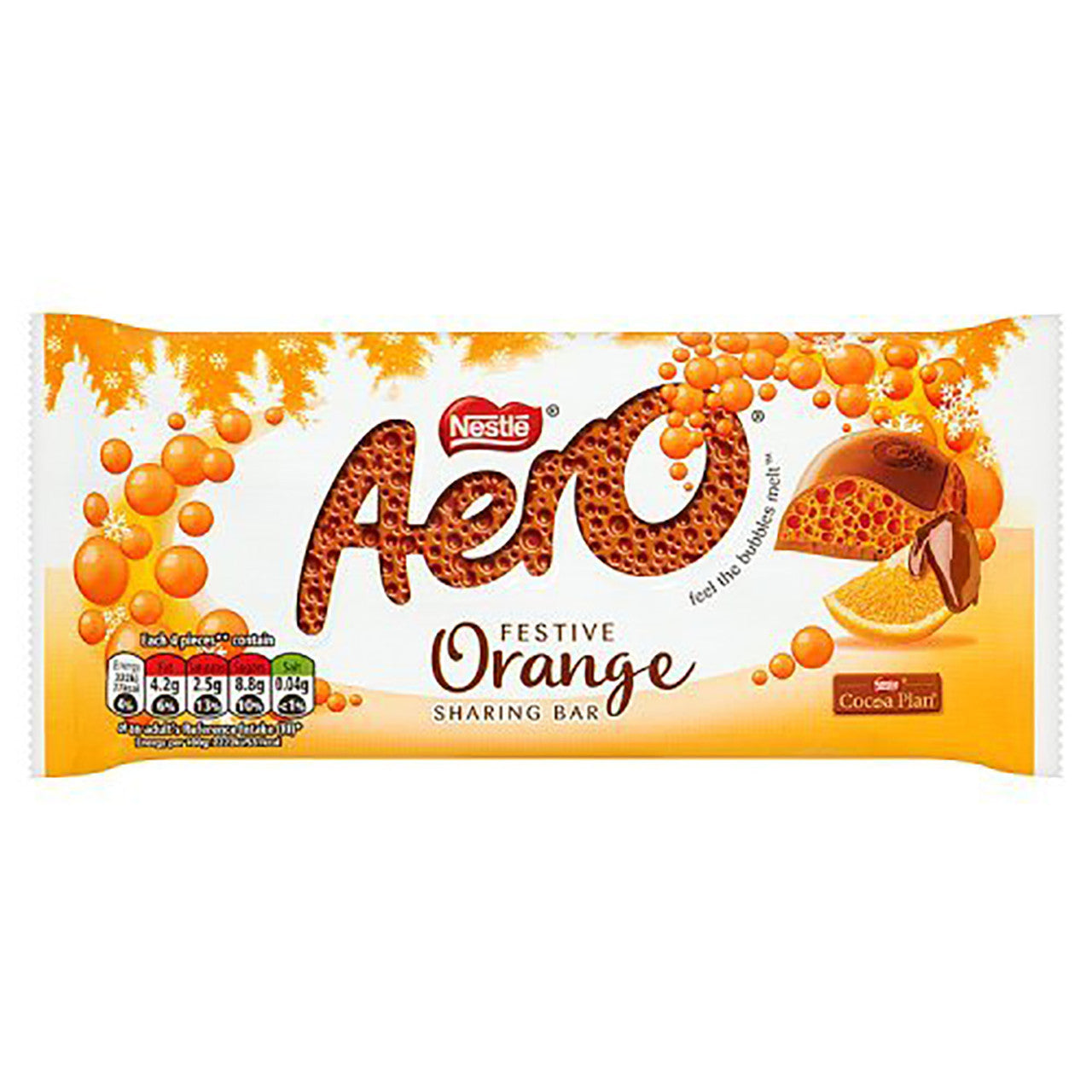 Nestle Aero Festive Orange Sharing Bar - 3.17oz (90g) - Image 1