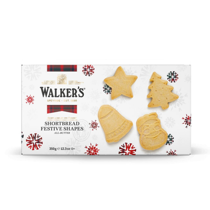 Walkers Shortbread Festive Shapes - 12.3oz (350g)