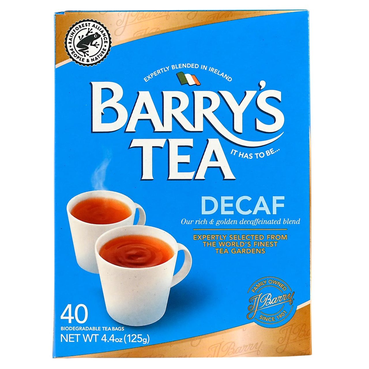 Barry's Tea Decaffeinated Tea Bags - 40 count - Image 2
