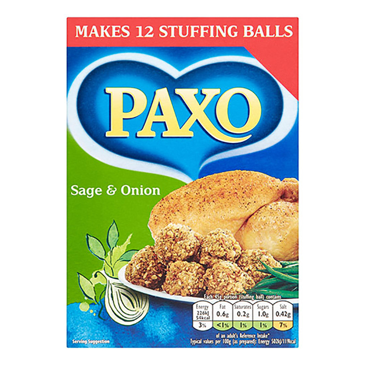 Paxo Sage & Onion Stuffing - 5.99oz (170g)