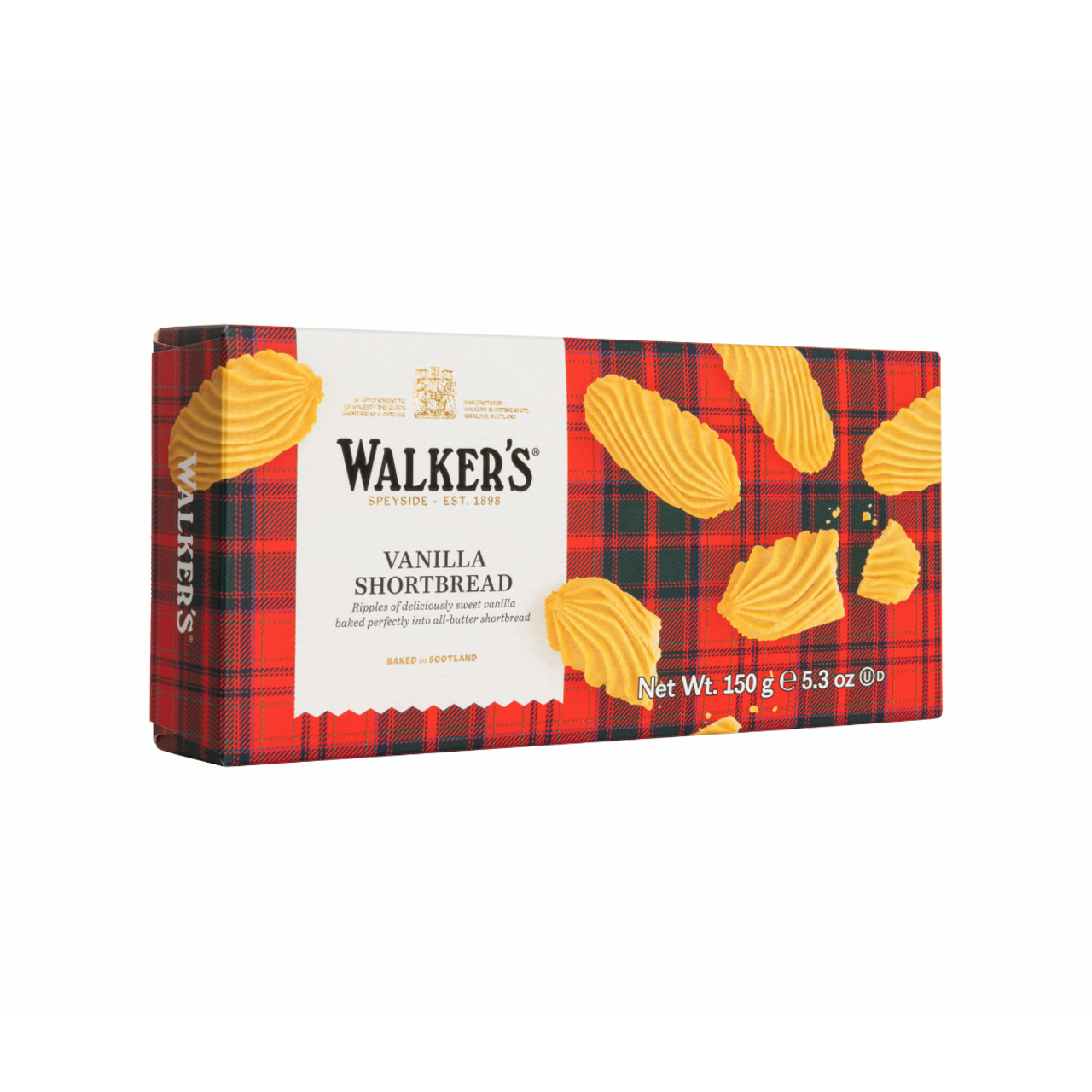 Walkers Vanilla Shortbread Cookies - 5.3oz (150g)