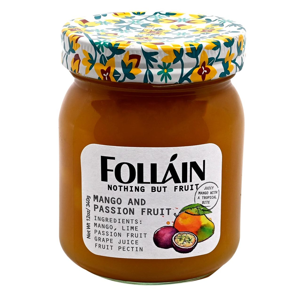 Follain Nothing But Fruit Mango & Passionfruit -12oz (340g) - No Sugar Added