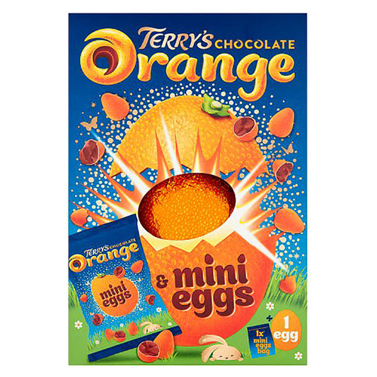 Terrys Chocolate Orange Large Egg with Mini Eggs - 9.17oz (260g)