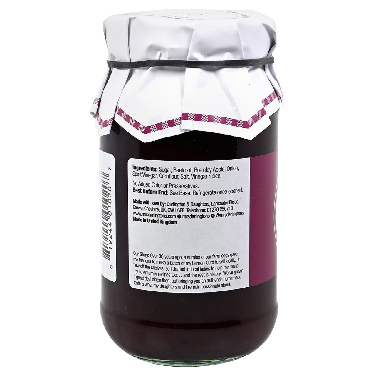 Mrs, Darlington's Beetroot Chutney - 11oz (312g)