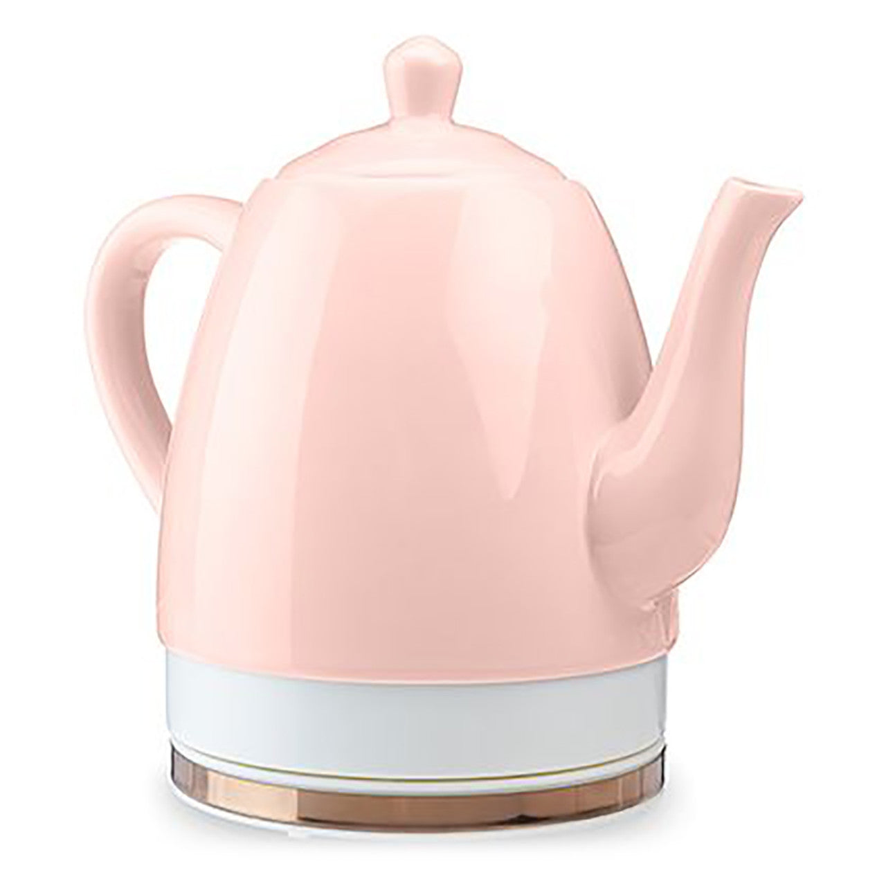 Noelle Pink Ceramic Electric Tea Kettle - 1.5L - Image 4