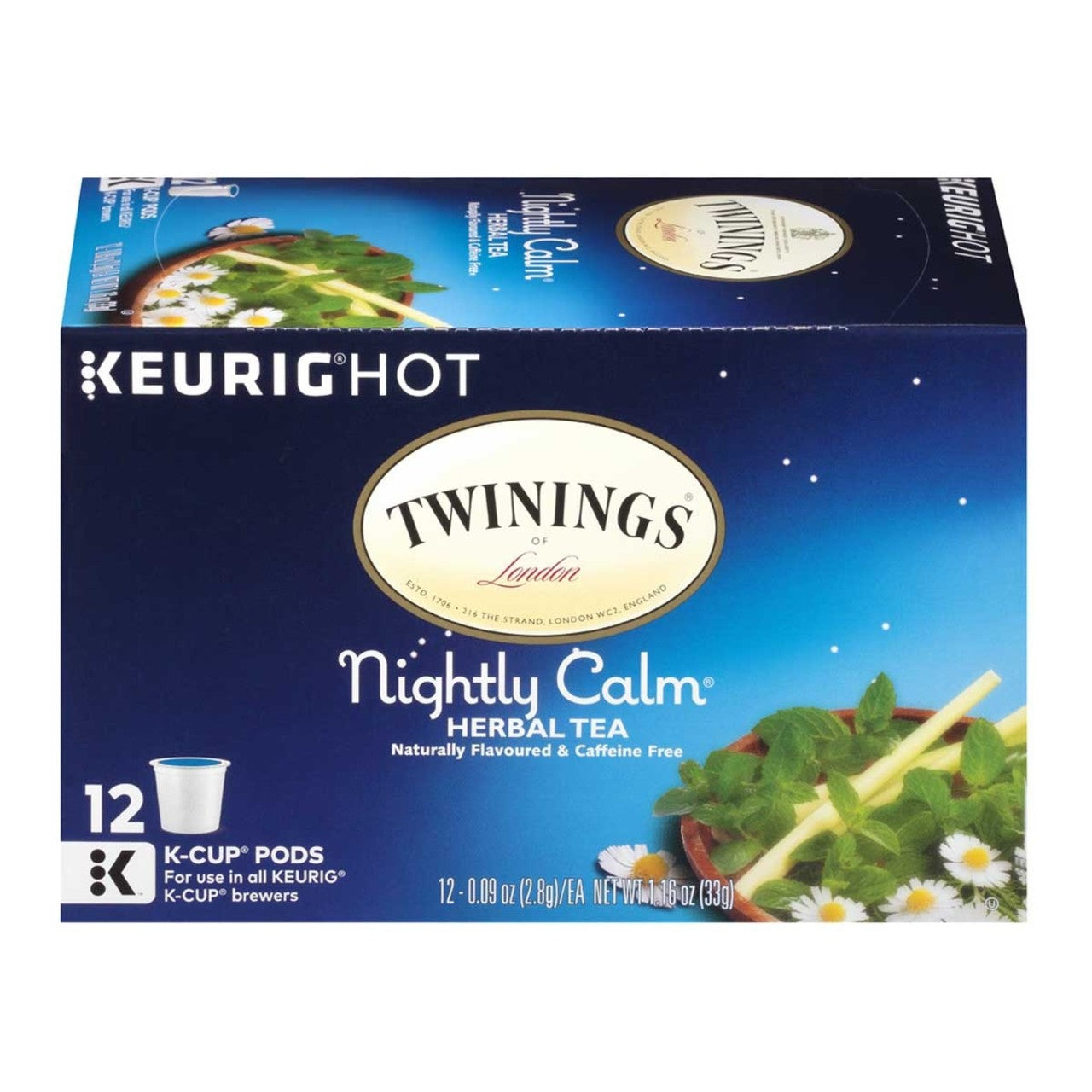 Twinings' Nightly Calm Blend Tea K-Cups - 12 count - Image 1