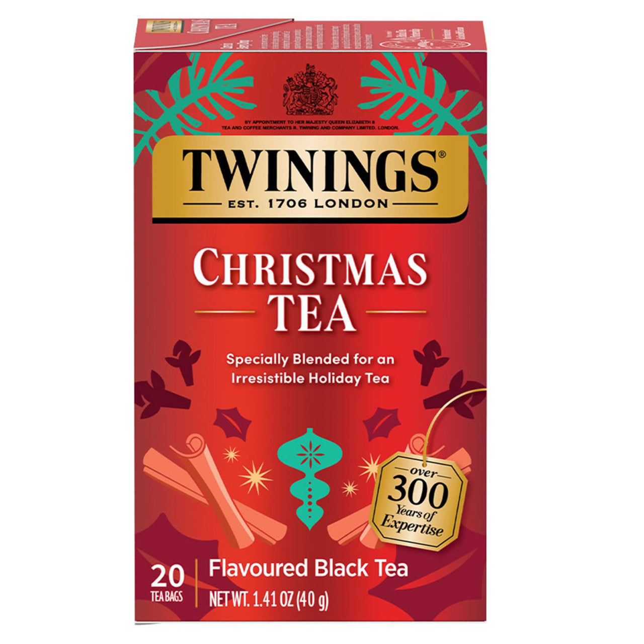 Twinings Christmas Tea - 20 count