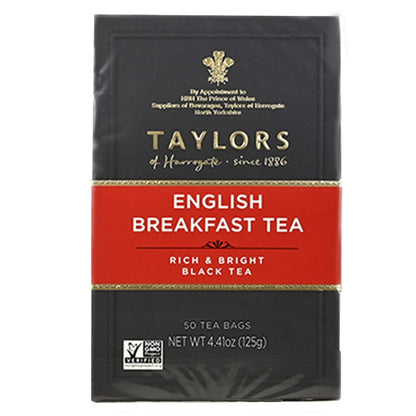 Taylors of Harrogate - English Breakfast Tea Bags - 50 count - Image 2