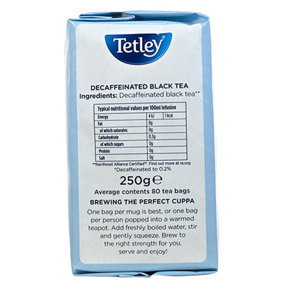 Tetley Decaf Tea Bags - 80 count - Image 2