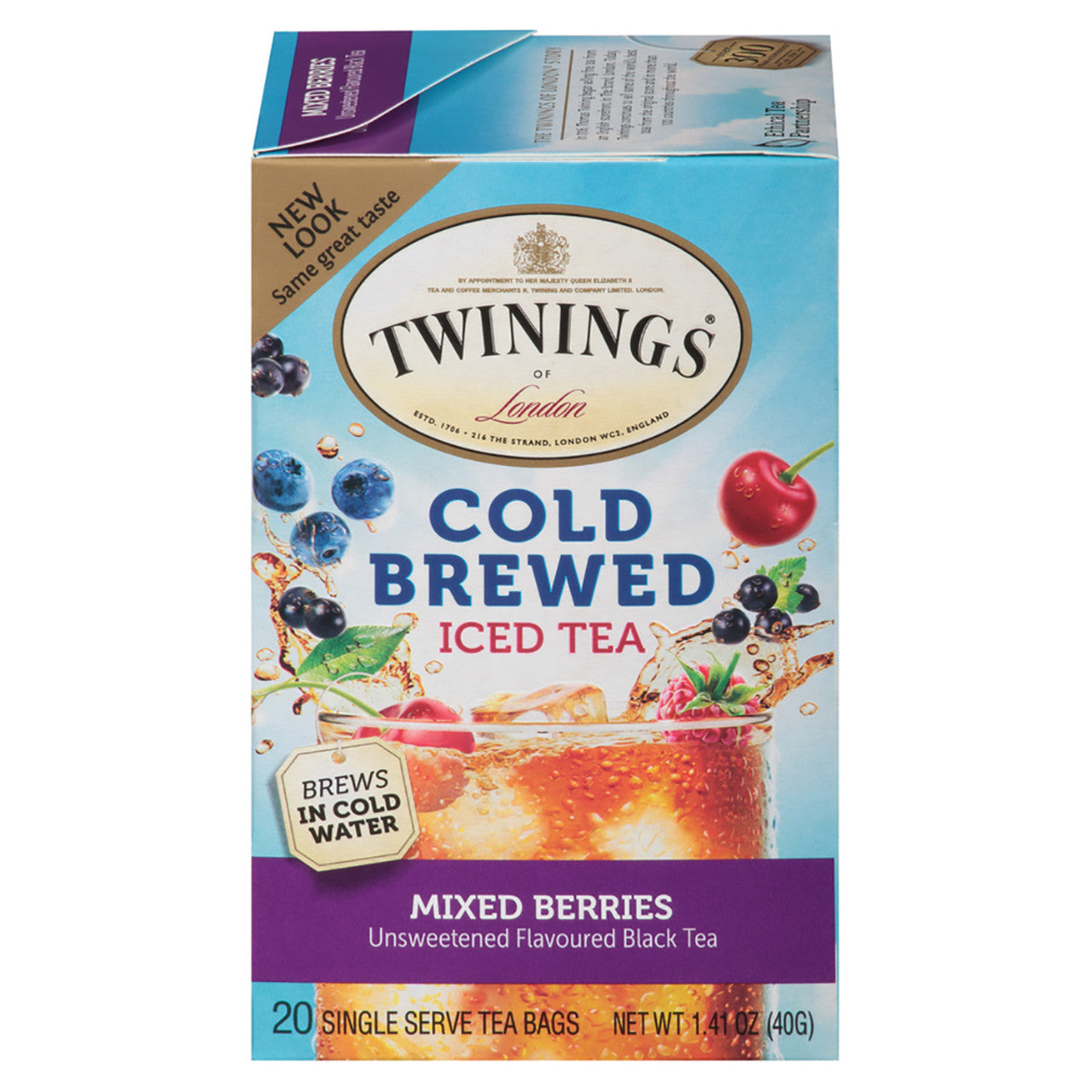 Twinings' Cold Brewed Iced Tea Mixed Berries - 20 count - Image 7