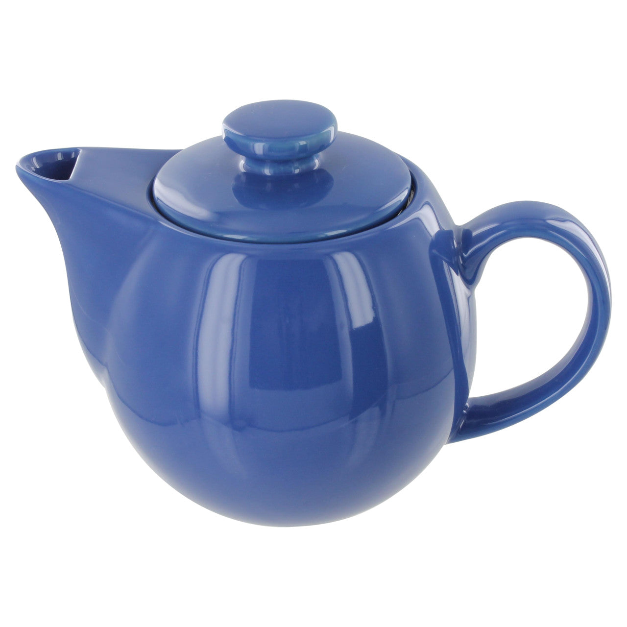 Teaz Cafe Teapot with Stainless Steel Infuser - 14oz - Blue