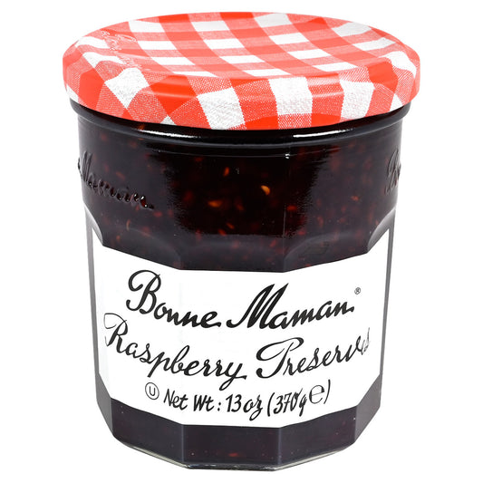 Bonne Maman Raspberry Preserves - 13oz (368g) - Image 1