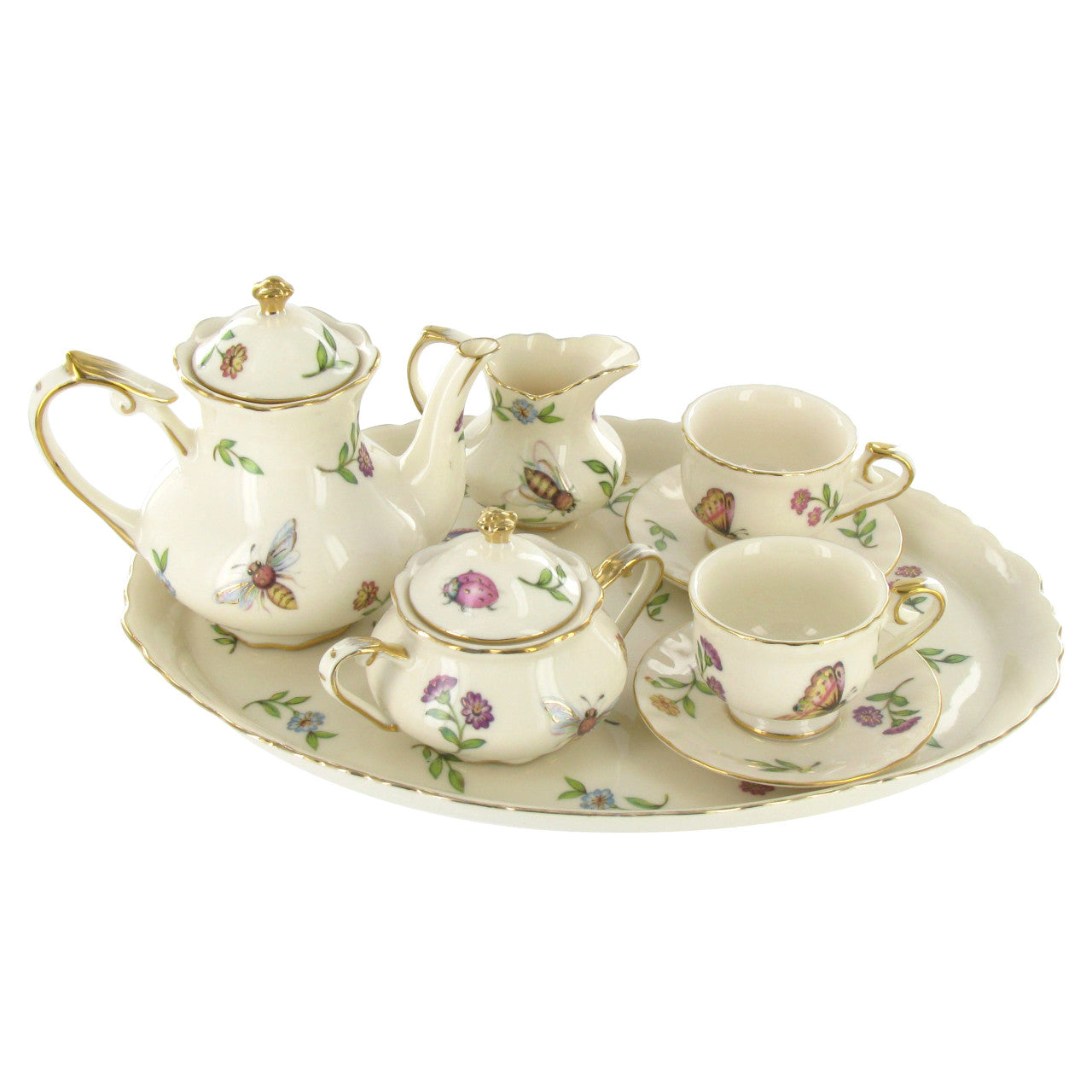 Morning Meadows Miniature Tea Service