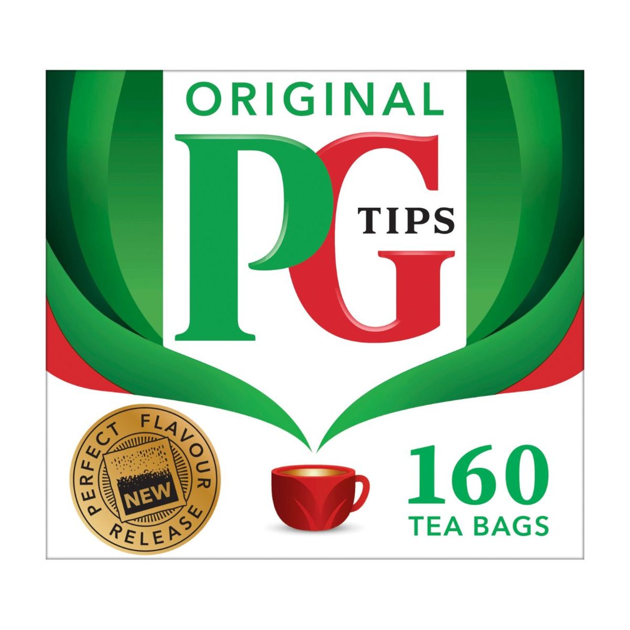PG Tips Tea Bags - 160 count