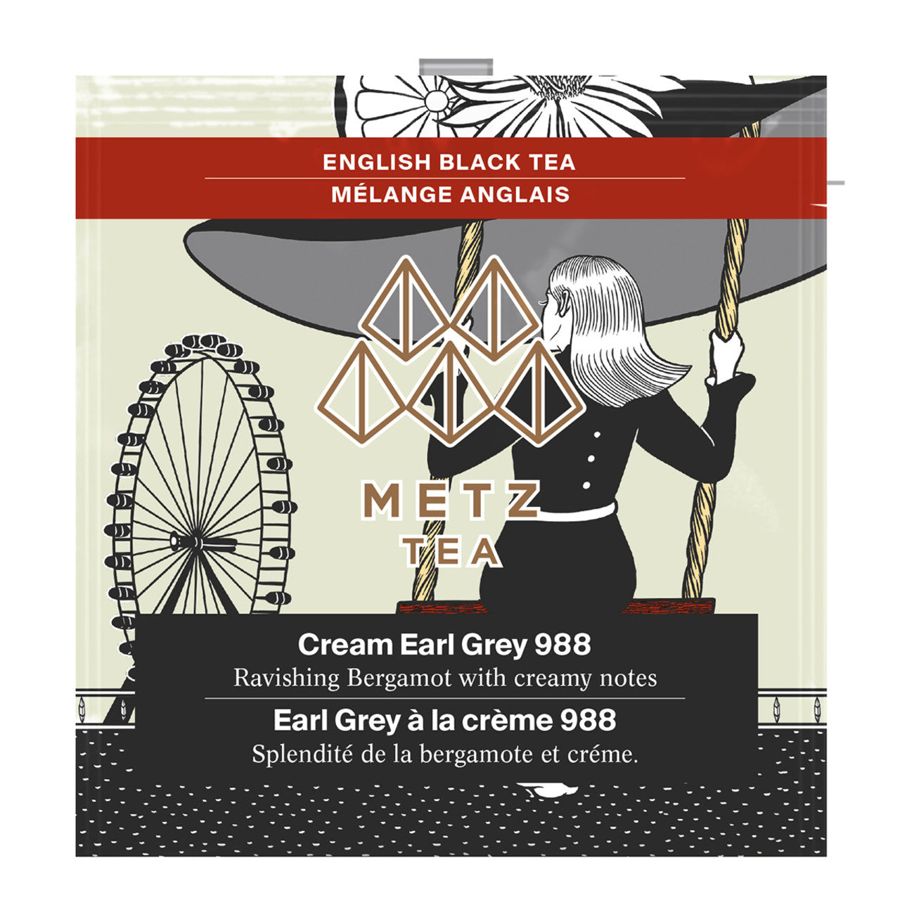 Metz Cream Earl Grey Tea - 25 count