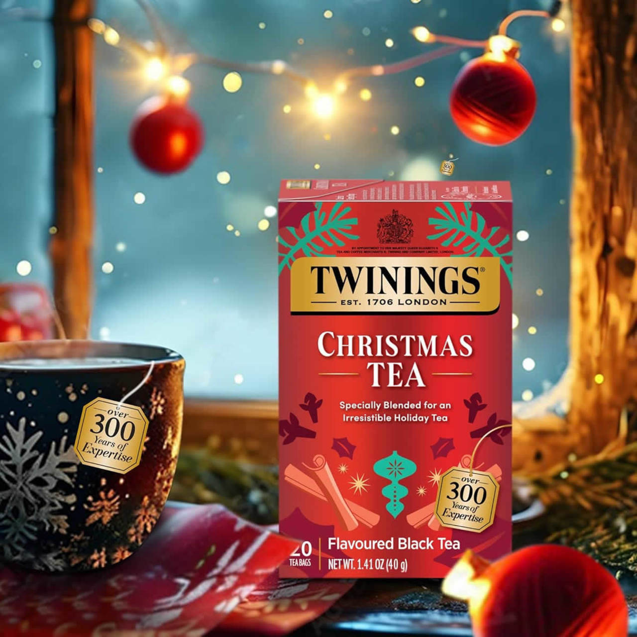 Twinings Christmas Tea - 20 count