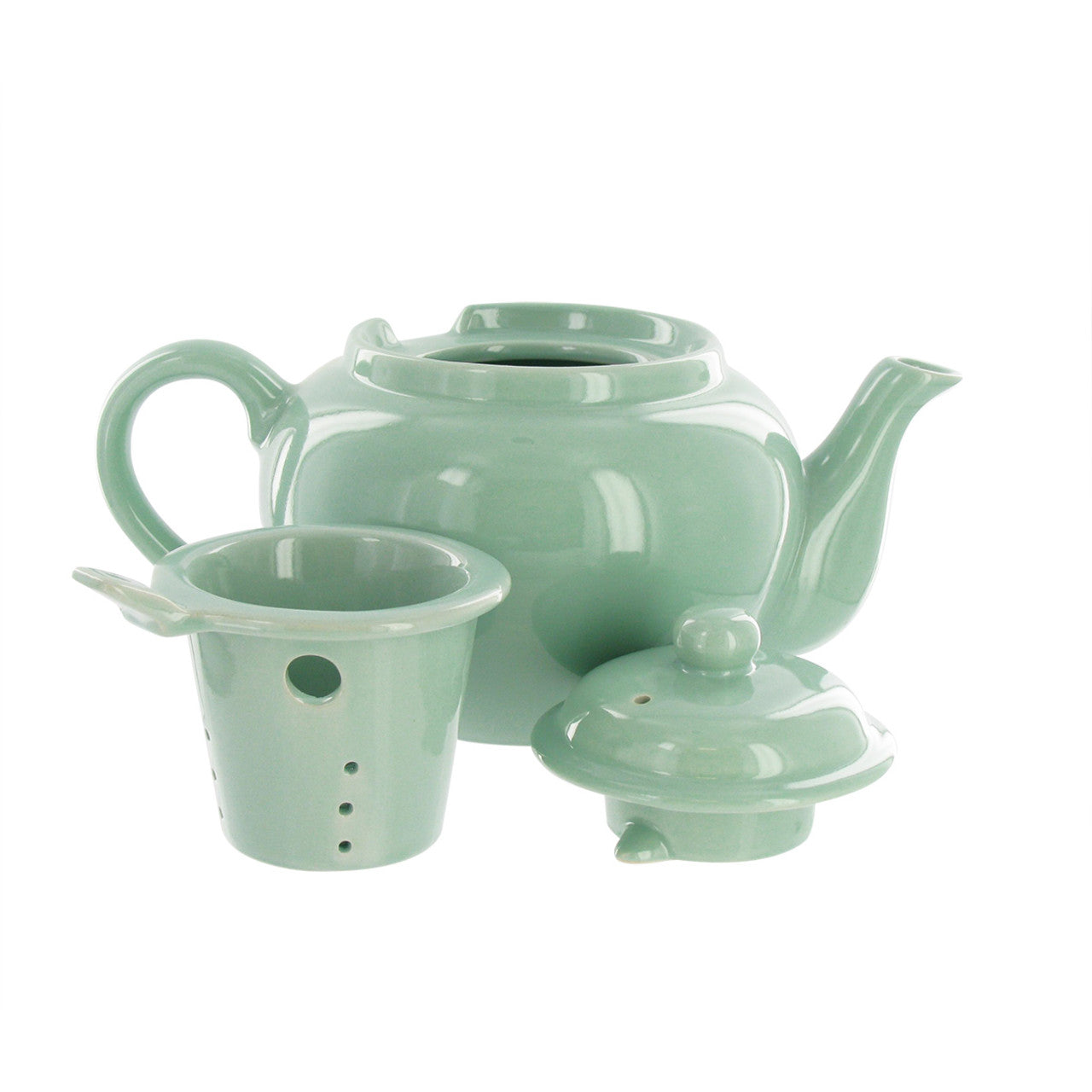 Amsterdam 2 Cup Infuser Teapot - Sea Foam - Image 3